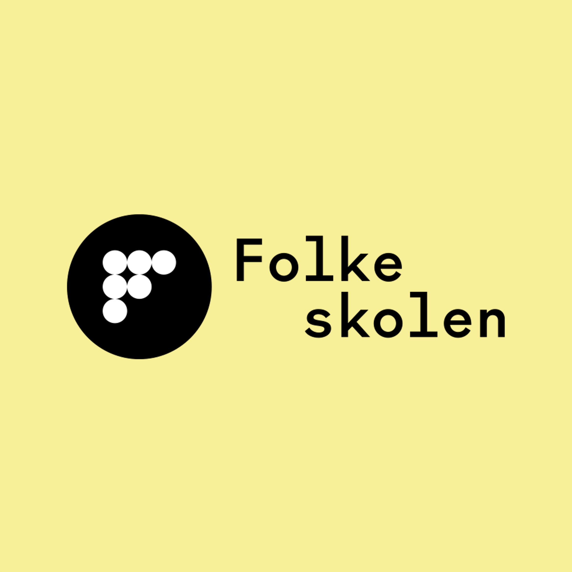 Folkeskolen Logo Gul Folkeskolen Logo Gul